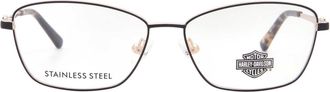 Harley-Davidson Demo Rectangular Ladies Eyeglasses HD0560 002 53