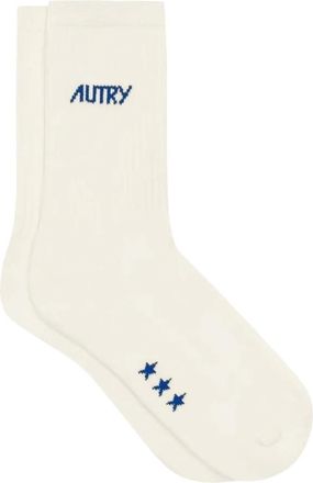 Autry Calze con logo jacquard - - Underwear - unisex - Beige - M