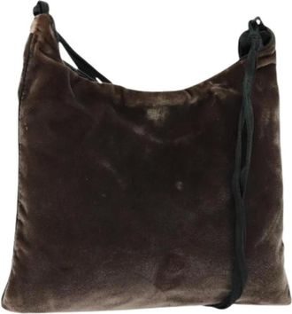 Prada Pre-owned Cross Body Bags, female, Brown, Size: ONE SIZE Pre-owned Vintage Shoulder Bag
