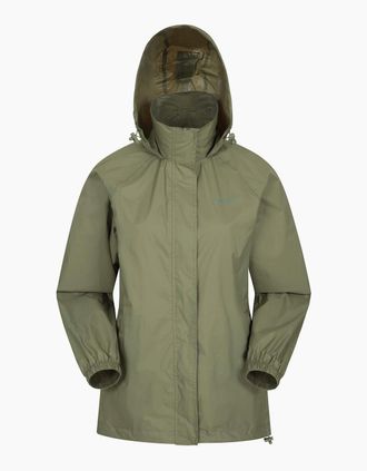 Mountain Warehouse Womens Mountain Warehouse Womens/Ladies Pakka II Waterproof Jacket - Green - Size: 20