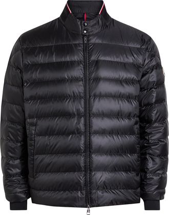 Moncler Rigel Biker Quilted Shell Jacket - Black - 6 (UK46 / Xxxl)