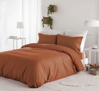 Nafnaf Funda n&oacute;rdica lisa 100% algod&oacute;n 260x240 cm caldera
