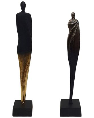 A&B Home Discontinued A&B Home Set Of 2 Human Statuaries