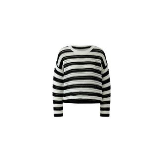 Oui Truien & Vesten, Dames, Veelkleurig, L, Katoen, Gestreepte Pullover