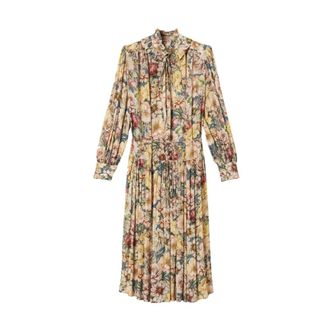 Twinset Midi Jurken - Dames - Jurken - Veelkleurig - Maat: S