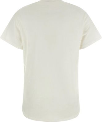 Fendi Logo-Print T-Shirt - Ivory
