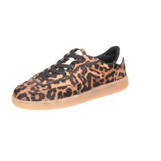 Hoff Alley Leopard Womens Low Trainers, Multi-Coloured, 4 UK