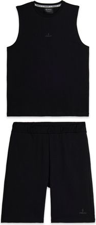 Freddy Completo sportivo in cotone con top smanicato e bermuda