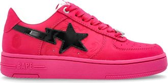 A Bathing Ape A Bathing Ape, Dames, Schoenen, Roze, Maat: 34 EU Leer