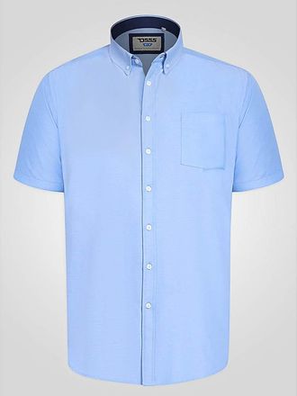 D555 SKY BLUE Oxford Short Sleeve Shirt