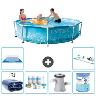 Intex Piscina Con Estructura Redonda - 305x76 Cm - 7-piezas S41329