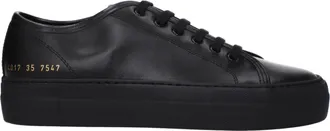 Common Projects Gemeinsame Projekte Sneaker Frauen Leder schwarz