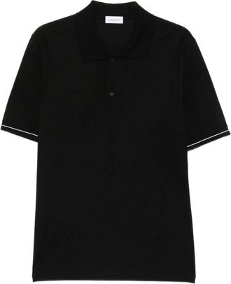 Ferragamo Piqu&eacute; Polo Shirt - Heren - Polos - Zwart - S - Tops