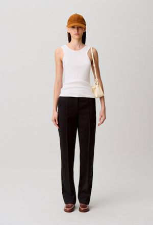 Claudie Pierlot D&eacute;bardeur broderie CP coton bio