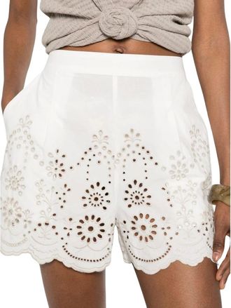 MC2 Saint Barth Donna, Pantaloncini, Bianco, L, new