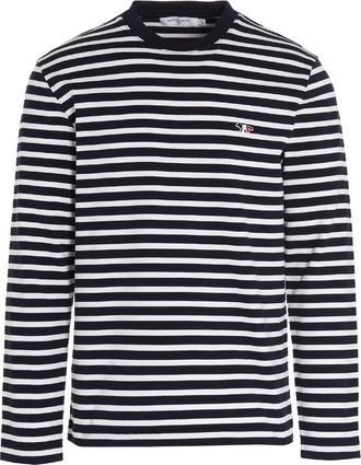 Maison Kitsuné tricolor Fox T-shirt