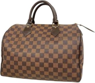 Louis Vuitton Pre-owned Handbags, female, Brown, Size: ONE SIZE Pre-owned Speedy 30 Handbag