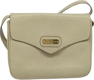 Celine Pre-owned Shoulder Bags, female, Beige, Size: ONE SIZE Pre-owned Vintage Shoulder Bag
