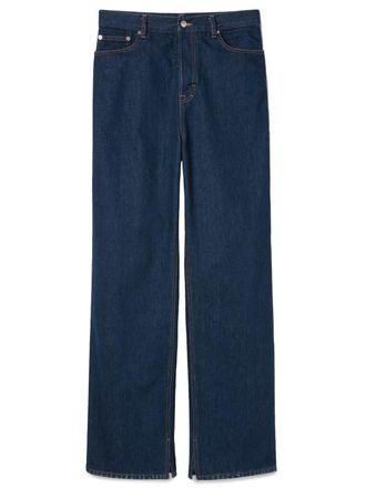 Gucci Womens 5-Pocket Straight-Leg Jeans in Denim | Size 24