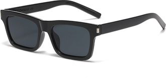 Generic Small Frame Mens Driving Sunglasses Outdoor Vacation Womens Sun Glasses(Black)