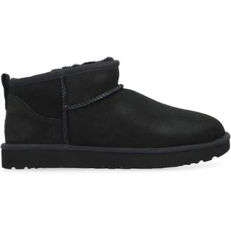 UGG Classic Ultra Mini Boots - female - UGG - Winter Boots - Black - 3 UK - Shoes