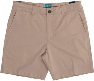 Burnside Hybrid Stretch Shorts in Khaki at Nordstrom Rack, Size 36