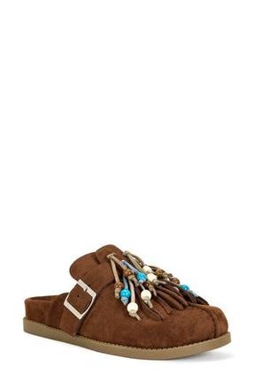 Azalea Wang Abeille Clog in Brown at Nordstrom Rack, Size 6.5