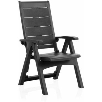 Shaf Shaf - Sillon Multiposiciones Legno Antracita Resina 5533 Bernet