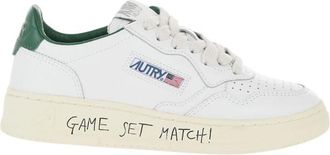 Autry White Color Block Medalist Sneakers