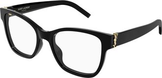 Saint Laurent Demo Square Ladies Eyeglasses SL M158 007 54