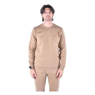 Dondup Felpa Girocollo Regular - - Sweatshirts & Hoodies - Uomo - Beige - XL