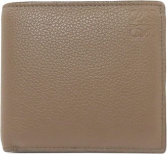 Loewe Brown Leather Wallet (Bi-Fold) (Pre-Owned)