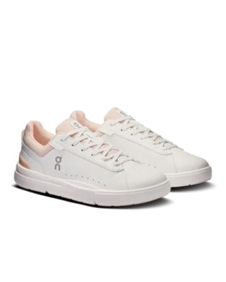 On Running Womens Roger Shoes In White/rose