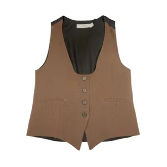 Iro Vests, female, Brown, Size: M Cala Vest