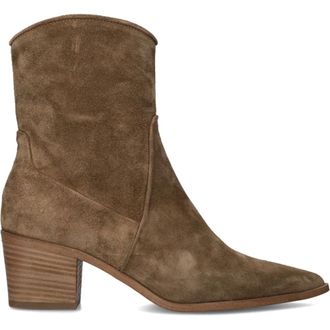Lina Locchi Enkellaarsjes Az71 - Dames - Schoenen - Bruin - Maat: 42 EU Su&egrave;de