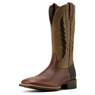 Ariat Mens Dakota VentTEK Western Boots in Beasty Brown Brown Bomber, D Medium Width, Size 7.5, by Ariat