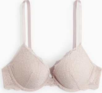 H&M Push-up-BH aus Spitze - Pink