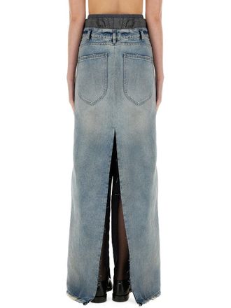 Maison Margiela Anonymity Of The Lining Denim Skirt