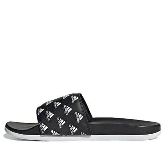 adidas Adilette Comfort Slide Repeat Logo - Black GV9735