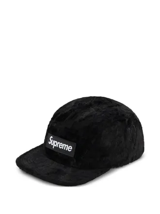 SUPREME x GOODENOUGH Crushed Rayon Camp cap - men - Fabric - One Size - Black