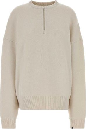 Extreme Cashmere Round-neck Truien - Dames - Cashmere truien - Beige - ONE Size - Truien & Vesten