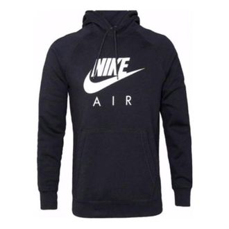 Nike Sportswear Hoodie Black White BQ5532-010