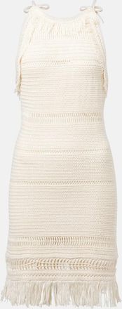 Isabel Marant Abito corto Araliage in macramé