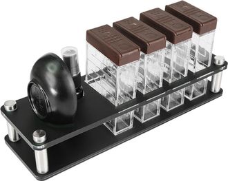 OEM Juego De Recipientes Para Almacenar Caf&eacute;, Soporte De Exhibici&oacute;n Con