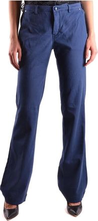 Jacob Cohen Wijde broek - Dames - Wijde Broeken - Blauw - W27 - Broeken
