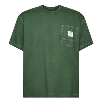Roy Rogers Camiseta de Trabajo - Tops - Hombre - Verde - S