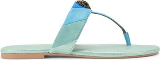 Kurt Geiger Kensington T-Strap Sandal in Open Blue at Nordstrom, Size 5.5Us