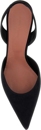 Amina Muaddi Heel - Black