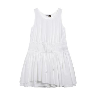 Loewe Short Dresses, female, White, Size: 2XS Dress in cotton