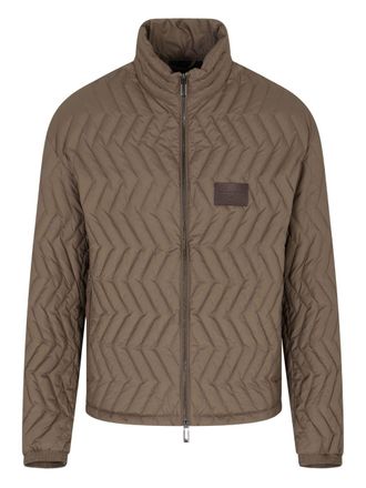Emporio Armani studelte die Down -Jacke